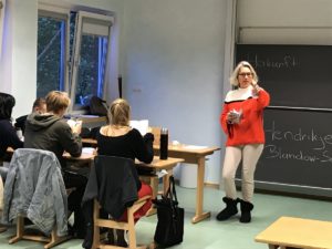 Prominenz in der 11. Klasse der Eimsbütteler Christian Morgenstern ...